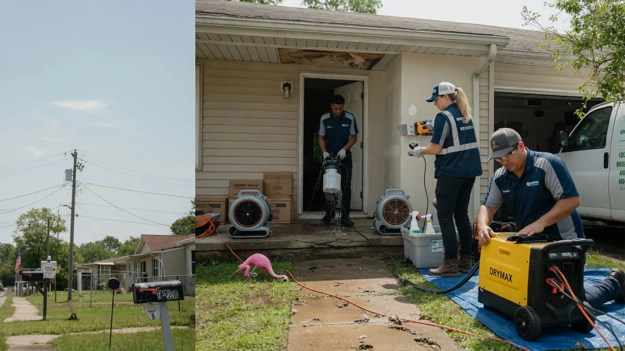 Storm Damage Water Removal in Amelia, OH near me